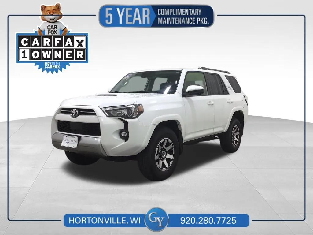 White 2024 Toyota 4Runner TRD Off-Road for sale in Hortonville, WI