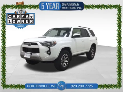 White 2024 Toyota 4Runner TRD Off-Road for sale in Hortonville, WI