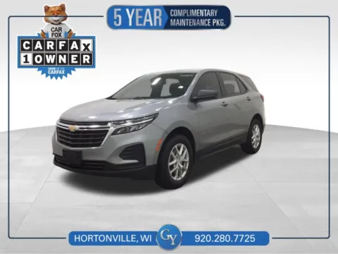 Gray 2024 Chevrolet Equinox LS for sale in Hortonville, WI
