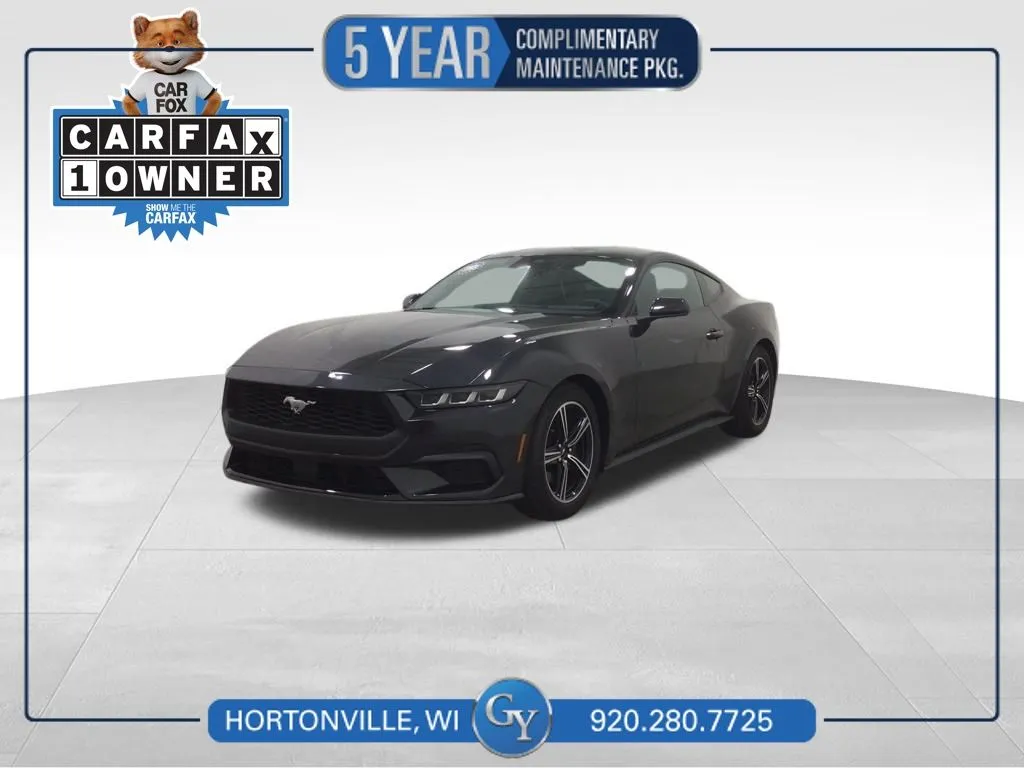 Gray 2024 Ford Mustang EcoBoost for sale in Hortonville, WI