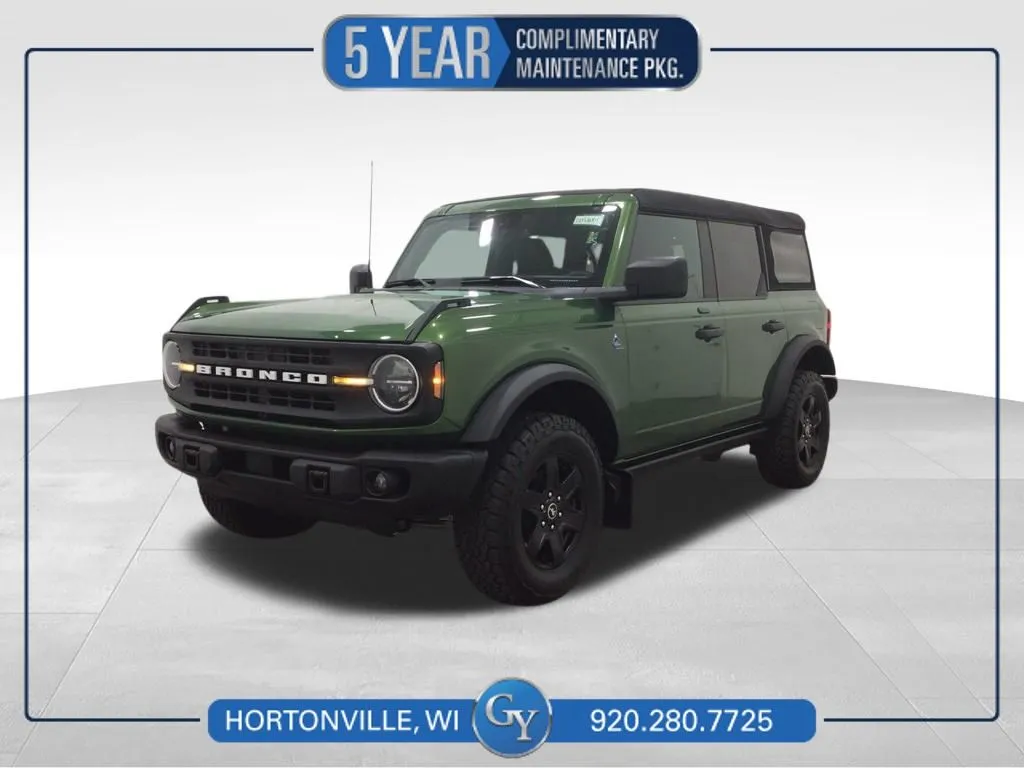 Green 2023 Ford Bronco Black Diamond for sale in Hortonville, WI