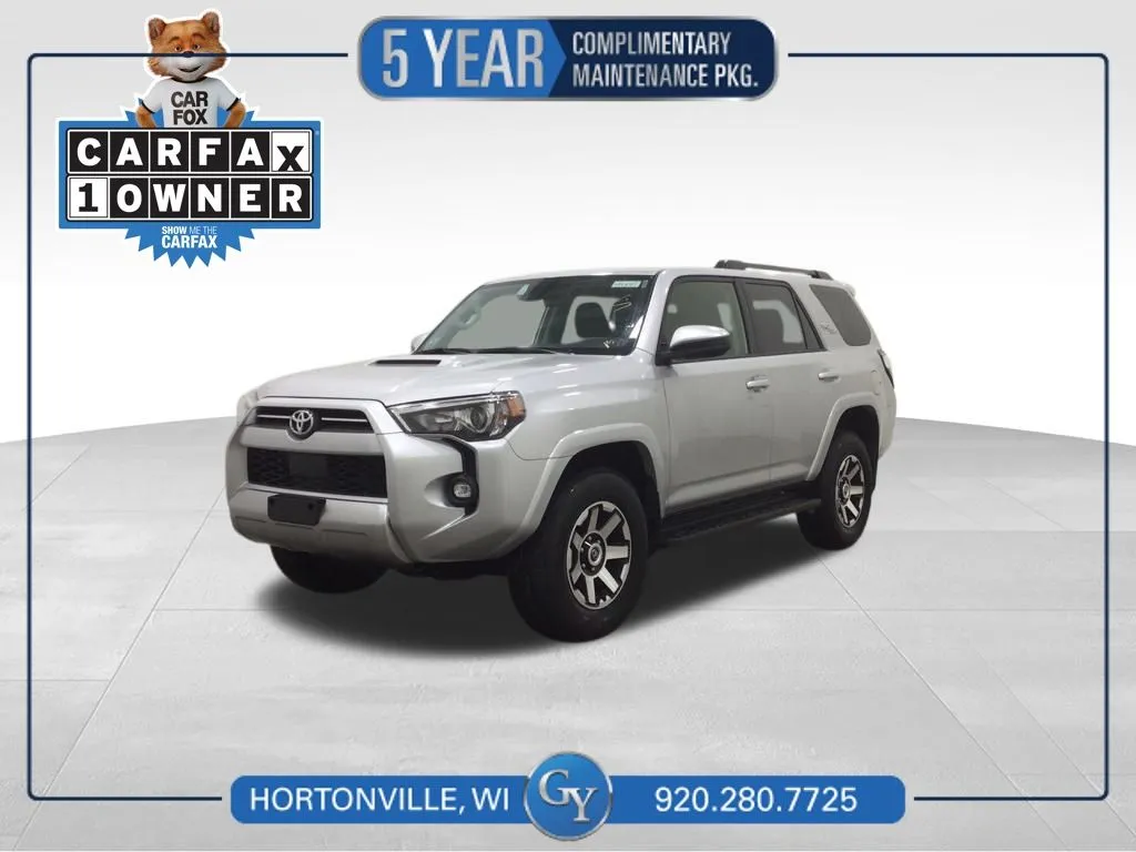 Silver 2024 Toyota 4Runner TRD Off-Road for sale in Hortonville, WI
