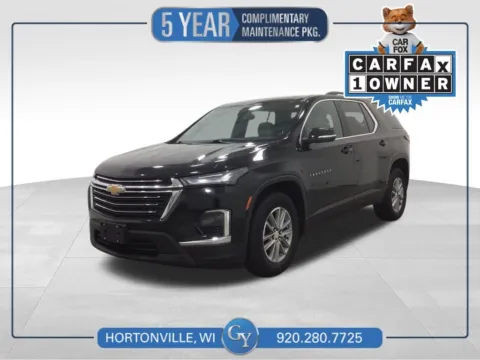Black 2023 Chevrolet Traverse LT for sale in Hortonville, WI
