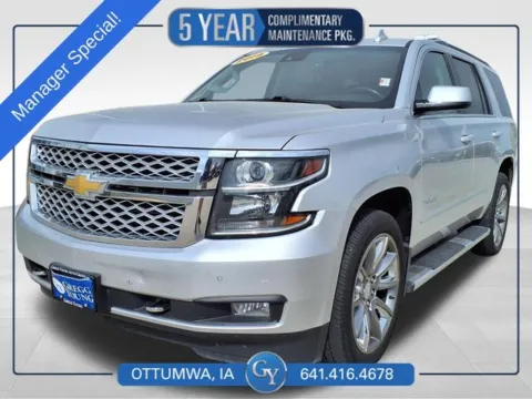 Silver 2019 Chevrolet Tahoe LT for sale in Ottumwa, IA