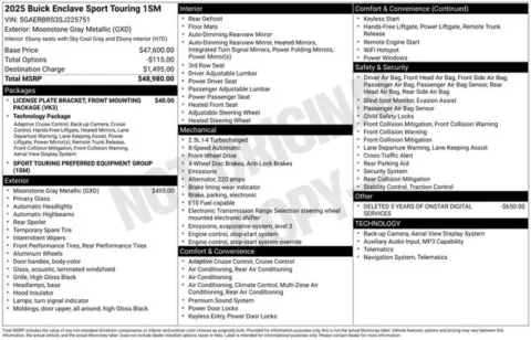 Photos of 2025 Buick Enclave Sport Touring for sale in Ottumwa, IA at Gregg Young Toyota of Ottumwa