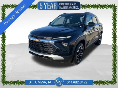 Black 2025 Chevrolet TrailBlazer LT for sale in Ottumwa, IA