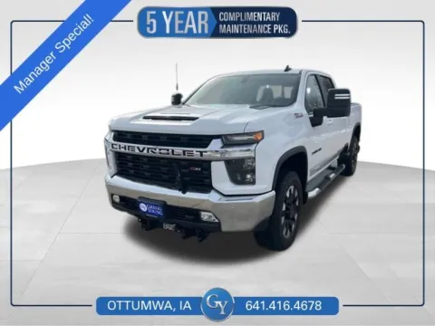 White 2020 Chevrolet Silverado 2500HD LT for sale in Ottumwa, IA