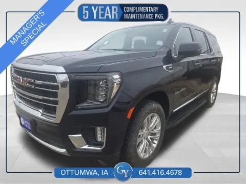 Blue 2022 GMC Yukon SLT for sale in Ottumwa, IA