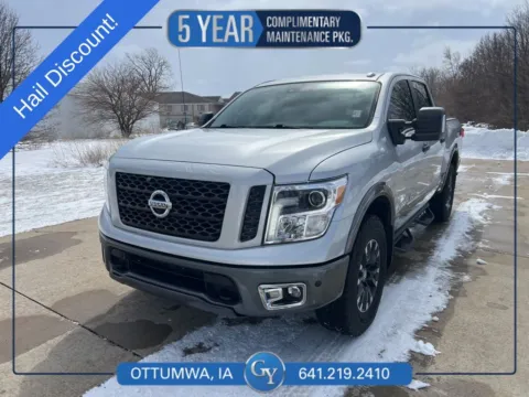 Silver 2019 Nissan Titan PRO-4X for sale in Ottumwa, IA