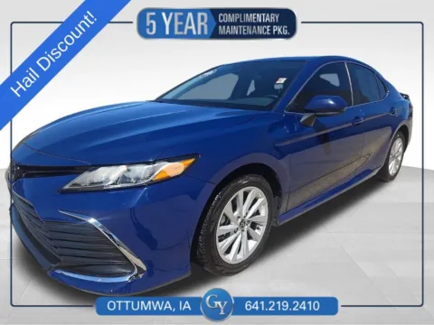 Blue 2024 Toyota Camry LE for sale in Ottumwa, IA