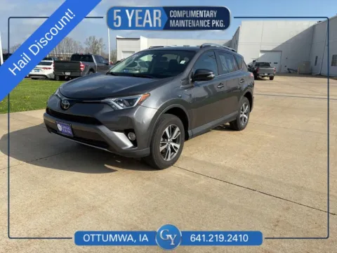 Gray 2018 Toyota RAV4 XLE for sale in Ottumwa, IA