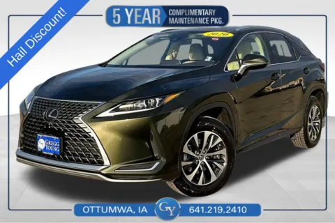 Green 2020 Lexus RX 350 for sale in Ottumwa, IA