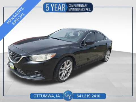 Black 2016 Mazda Mazda6 i Touring for sale in Ottumwa, IA