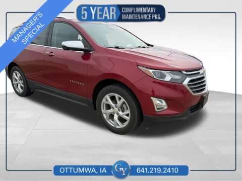 Red 2021 Chevrolet Equinox Premier for sale in Ottumwa, IA