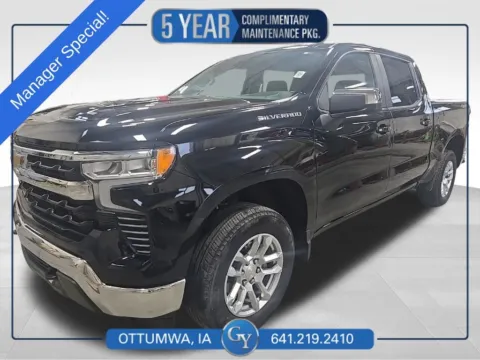 Black 2023 Chevrolet Silverado 1500 LT for sale in Ottumwa, IA