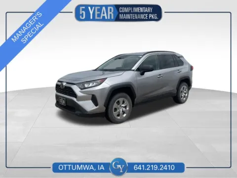 Silver 2021 Toyota RAV4 LE for sale in Ottumwa, IA