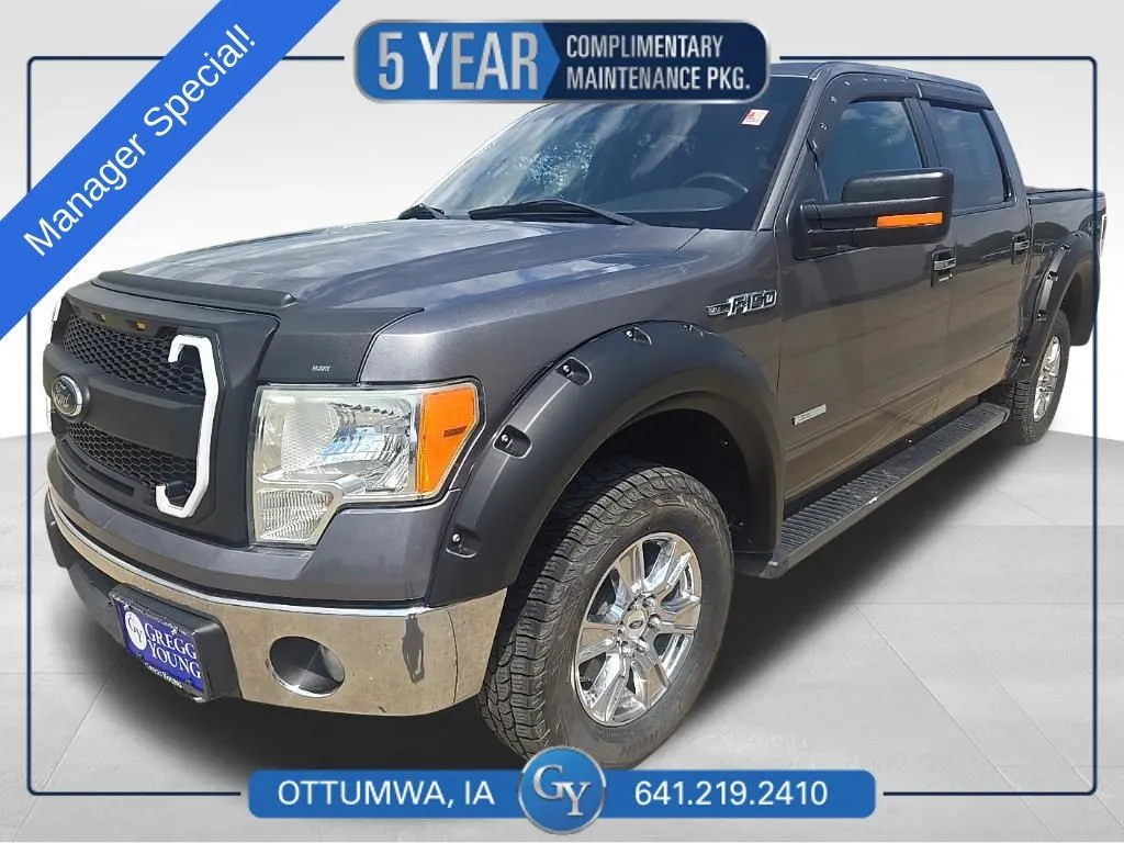 Gray 2013 Ford F-150 XLT for sale in Ottumwa, IA