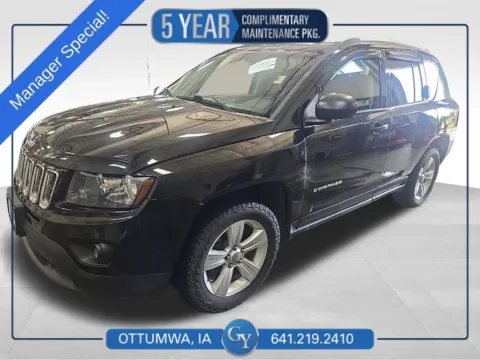 Black 2016 Jeep Compass Sport for sale in Ottumwa, IA