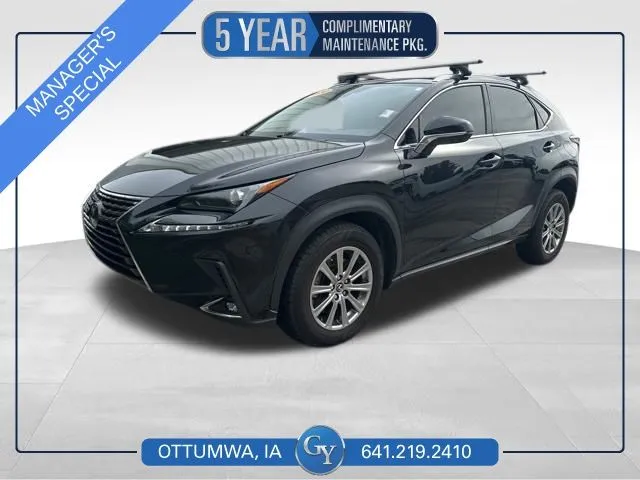 Black 2020 Lexus NX 300 Base for sale in Ottumwa, IA