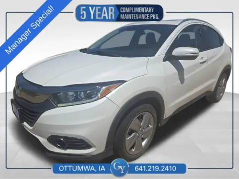 White 2020 Honda HR-V EX for sale in Ottumwa, IA