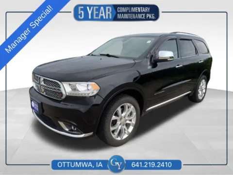 Black 2018 Dodge Durango Citadel for sale in Ottumwa, IA