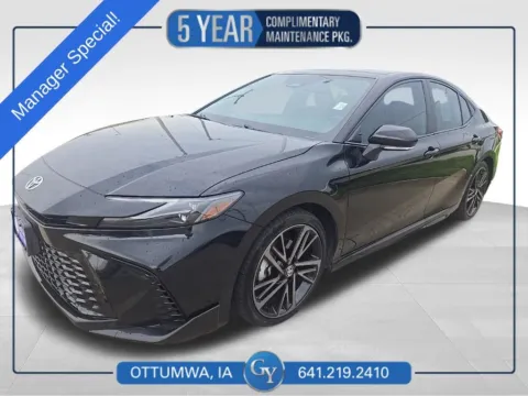 Black 2025 Toyota Camry XSE for sale in Ottumwa, IA