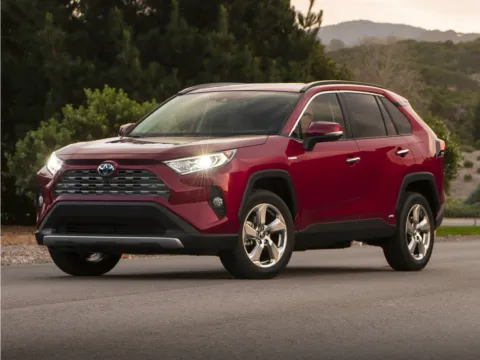 Gray 2019 Toyota RAV4 Hybrid Limited for sale in Ottumwa, IA