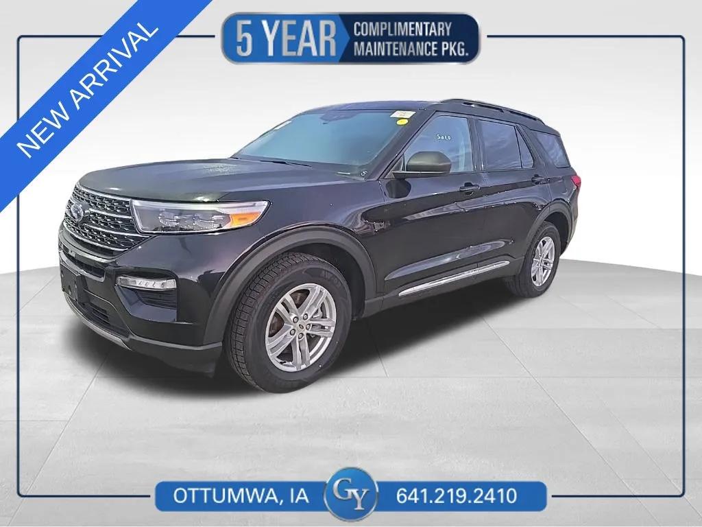 Black 2024 Ford Explorer XLT for sale in Ottumwa, IA