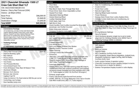 Photos of 2021 Chevrolet Silverado 1500 LT for sale in Ottumwa, IA at Gregg Young Toyota of Ottumwa