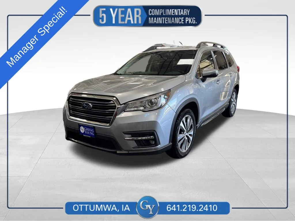 Silver 2020 Subaru Ascent Limited for sale in Ottumwa, IA