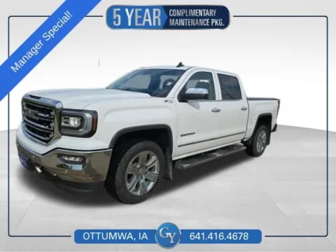 White 2018 GMC Sierra 1500 SLT for sale in Ottumwa, IA
