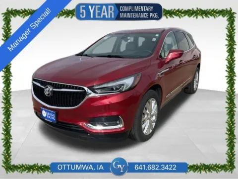 Red 2021 Buick Enclave Premium Group for sale in Ottumwa, IA