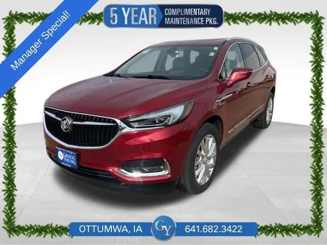 Red 2021 Buick Enclave Premium Group for sale in Ottumwa, IA