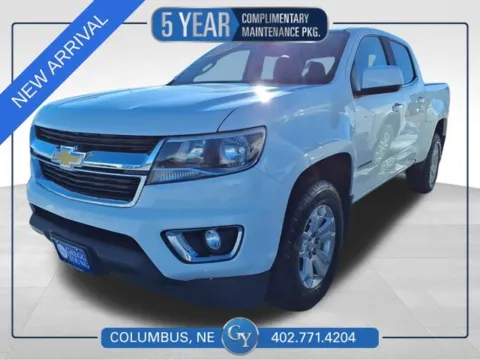 White 2018 Chevrolet Colorado LT for sale in Columbus, NE