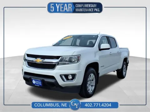 White 2018 Chevrolet Colorado LT for sale in Columbus, NE