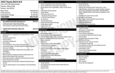 Photos of 2022 Toyota RAV4 XLE for sale in Columbus, NE at Gregg Young Toyota of Columbus