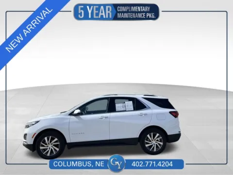 White 2023 Chevrolet Equinox Premier for sale in Columbus, NE