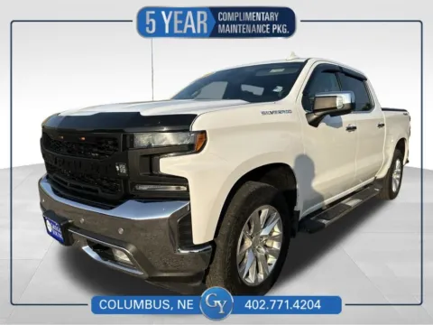 White 2019 Chevrolet Silverado 1500 LTZ for sale in Columbus, NE