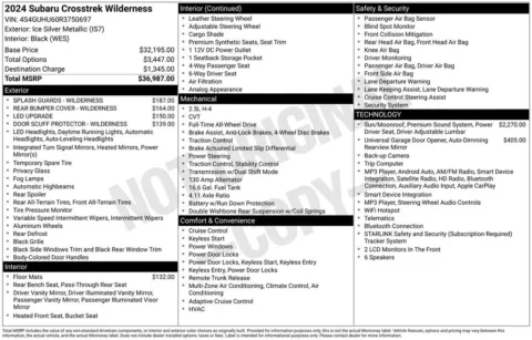 Photos of 2024 Subaru Crosstrek Wilderness for sale in Columbus, NE at Gregg Young Toyota of Columbus