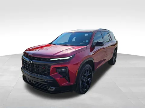 Red 2024 Chevrolet Traverse RS for sale in Atlantic, IA