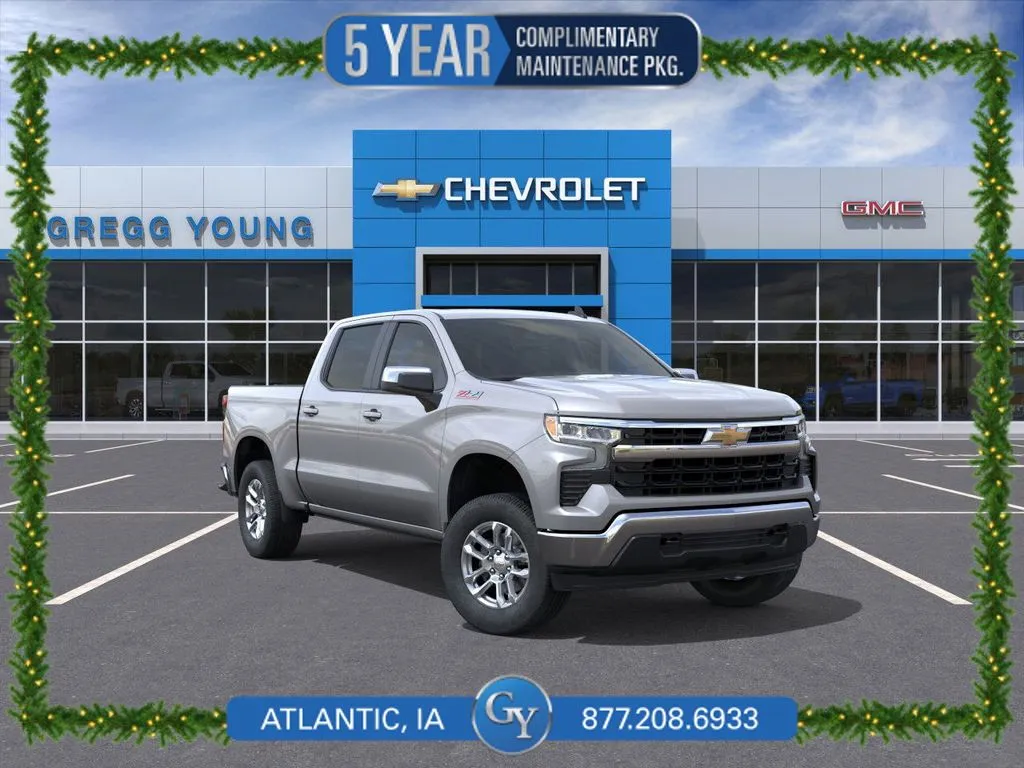 Gray 2026 Chevrolet Silverado 1500 LT for sale in Atlantic, IA