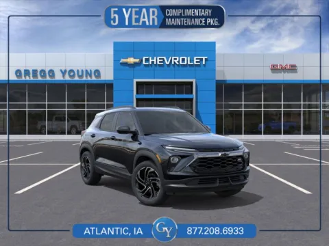 Black 2026 Chevrolet TrailBlazer RS for sale in Atlantic, IA