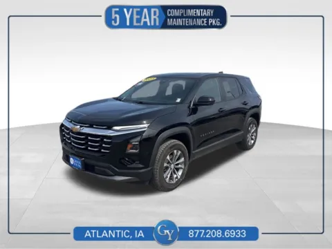 Black 2025 Chevrolet Equinox LT for sale in Atlantic, IA