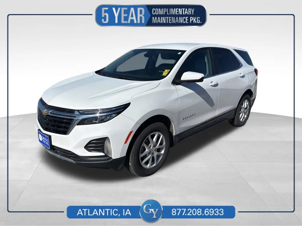 White 2023 Chevrolet Equinox LT for sale in Atlantic, IA