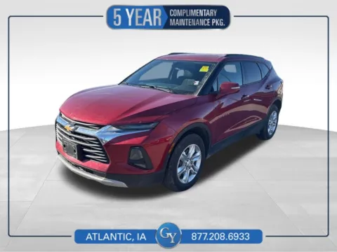Red 2019 Chevrolet Blazer for sale in Atlantic, IA