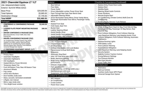 Photos of 2021 Chevrolet Equinox LT for sale in Atlantic, IA at Gregg Young Automotive of Atlantic