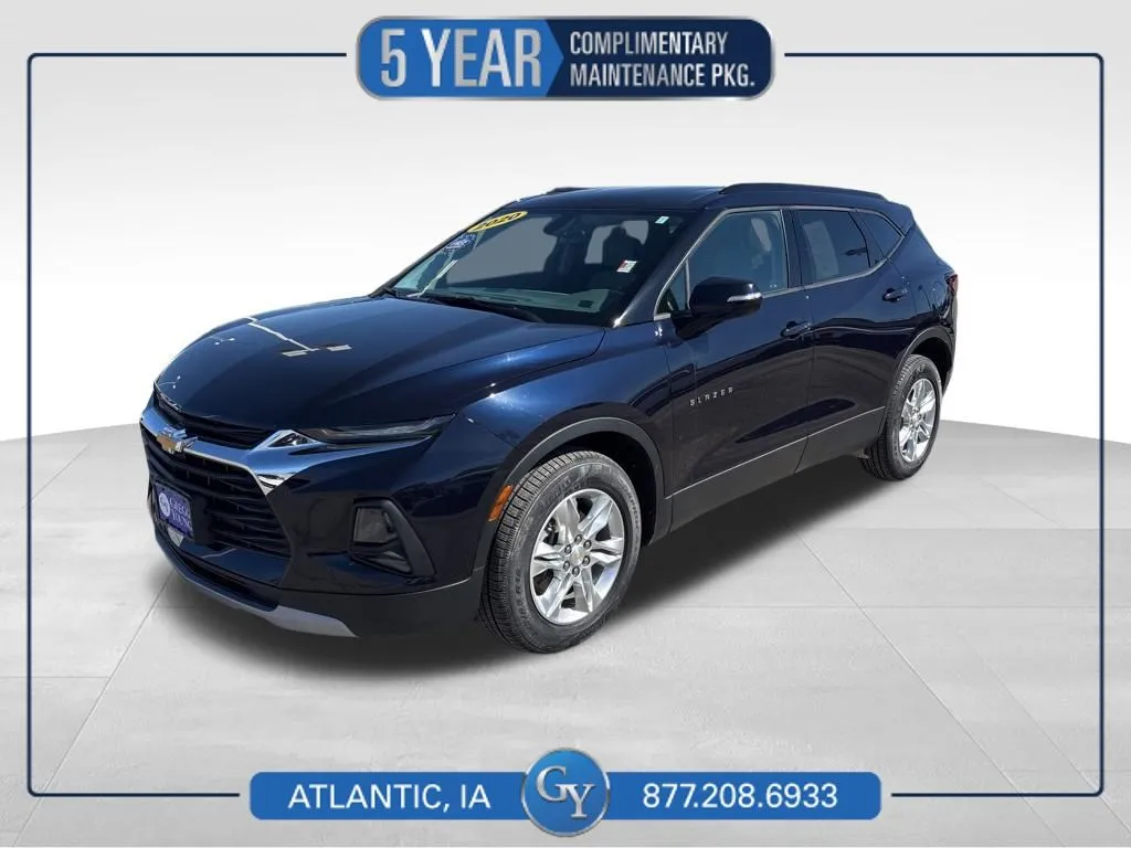 Blue 2020 Chevrolet Blazer LT for sale in Atlantic, IA
