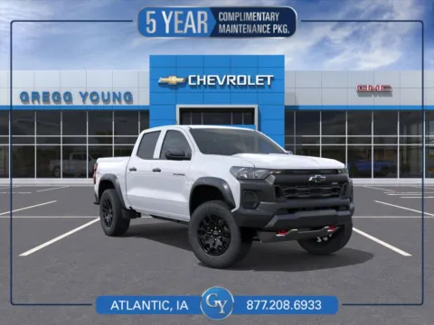 White 2026 Chevrolet Colorado Trail Boss for sale in Atlantic, IA