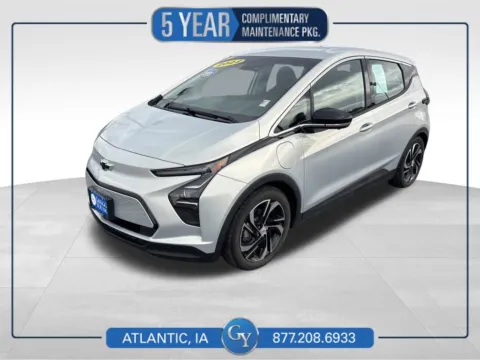 Silver 2022 Chevrolet Bolt EV 2LT for sale in Atlantic, IA