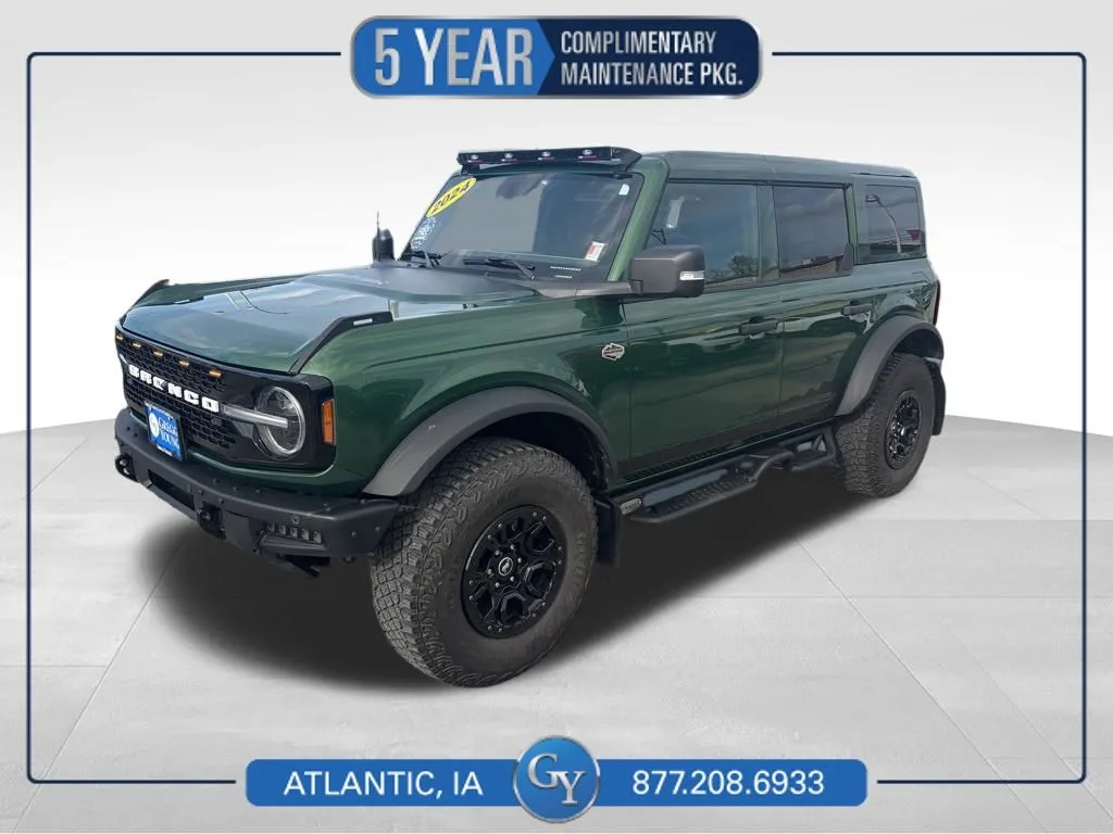 Green 2024 Ford Bronco Wildtrak for sale in Atlantic, IA